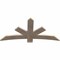 Ekena Millwork Alberta Smooth Timber Gable Bracket, Douglas Fir, 60"W x 30"H x 1 1/2"D x 5 1/2"F, 12/12 Pitch GBW060X30X0206ALB00SDF - alternate 3